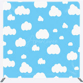 Aperturee - Aperturee Blue Sky Cloudy Double Sided Tension Fabric Backdrop